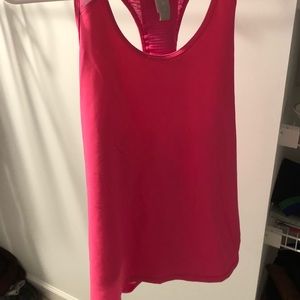 Pink athleta tank top